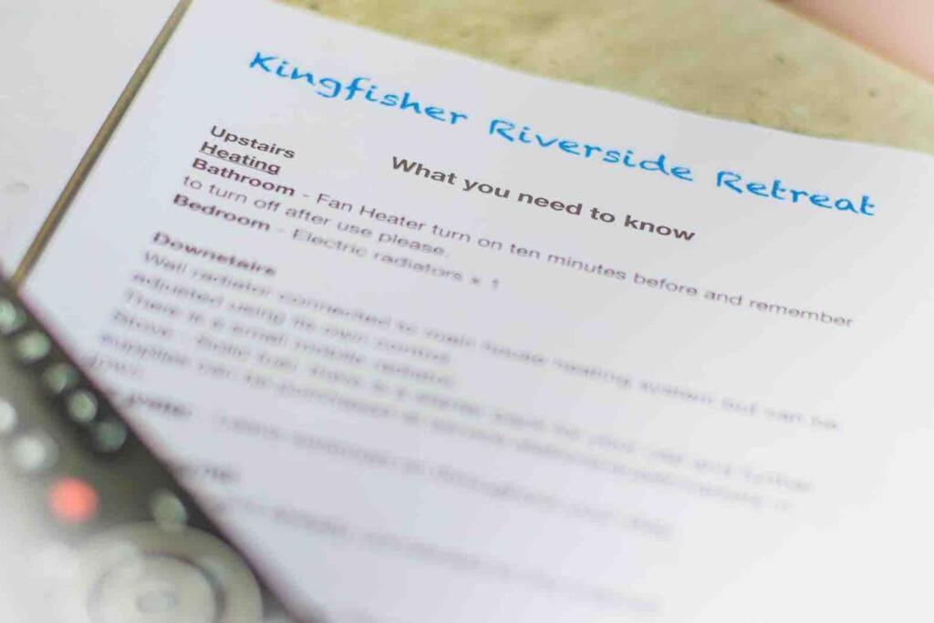 Kingfisher Riverside Retreat كينمير المظهر الخارجي الصورة